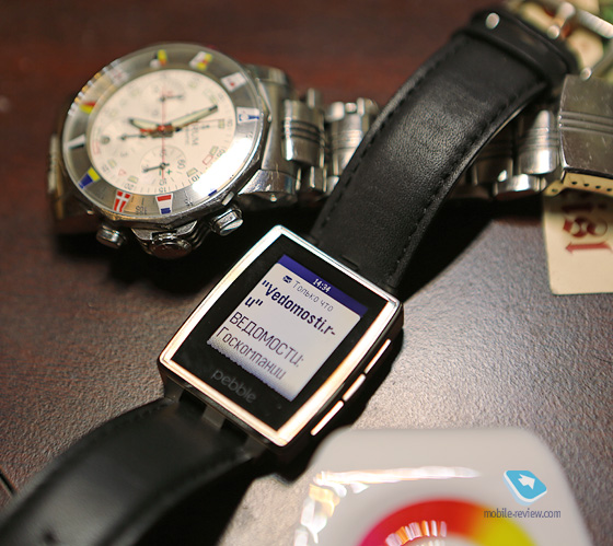   Pebble Steel Watch