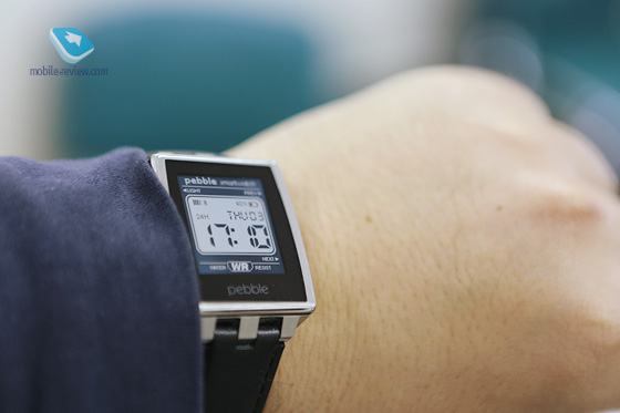   Pebble Steel Watch