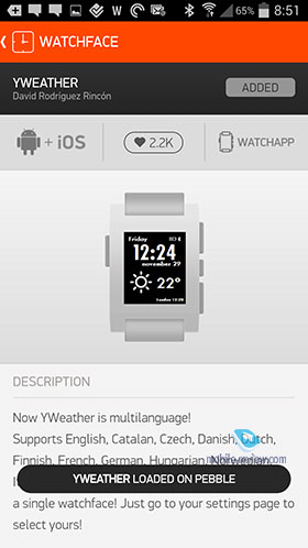   Pebble Steel Watch