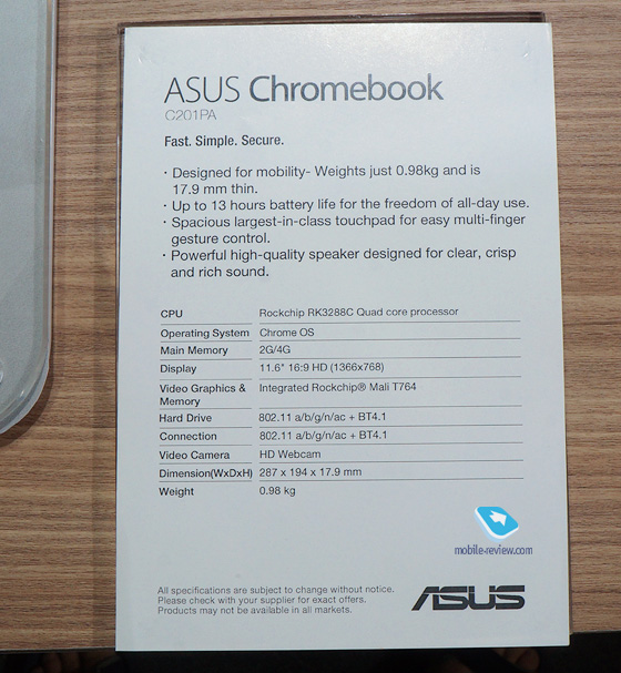 Asus Chromebook Flip