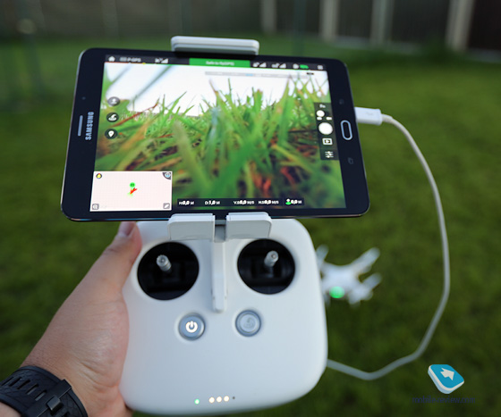 Крепеж смартфона samsung (самсунг) к дрону фантом dji phantom очки