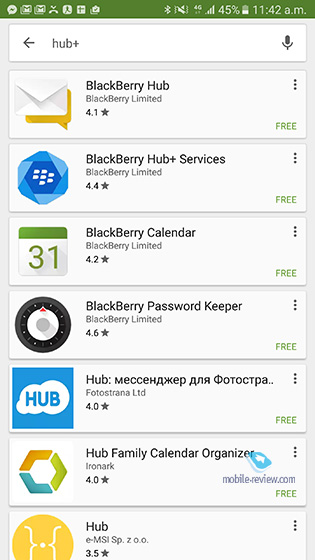 Blackberry Hub