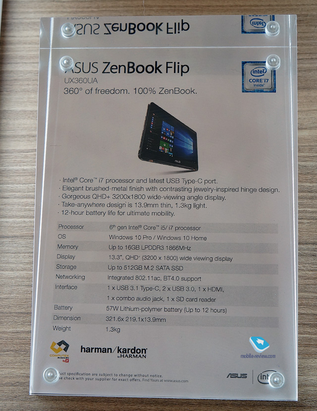 Asus ZenBook Flip UX360UA