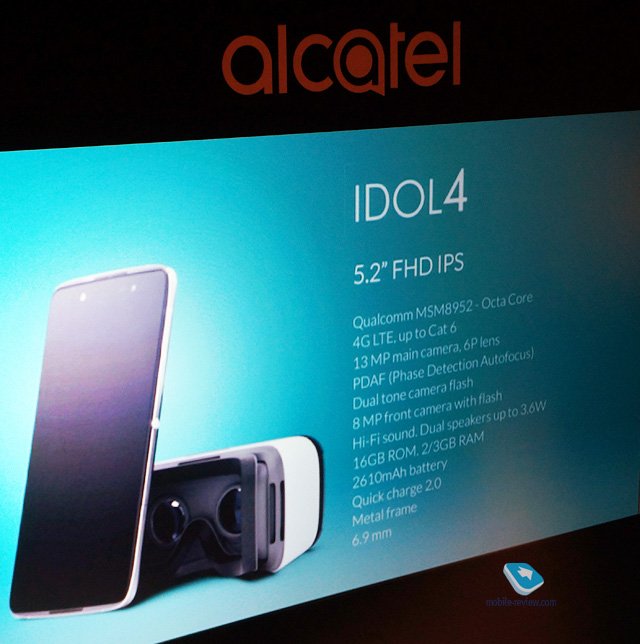 Alcatel Idol 4