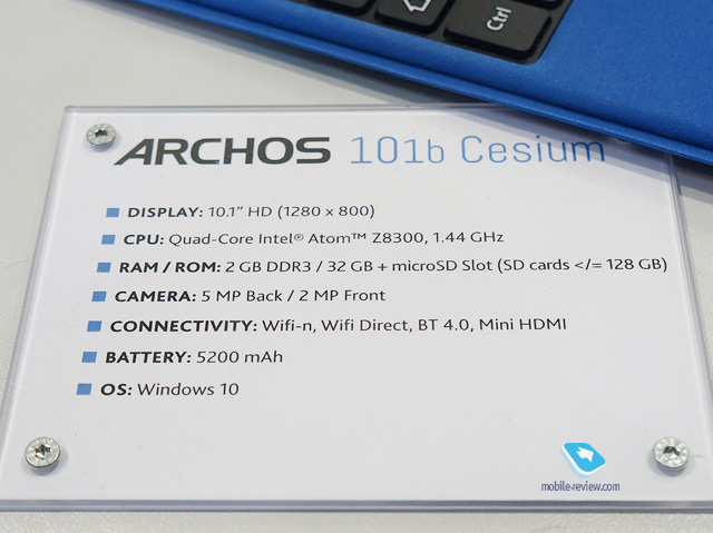 Archos 101b Cesium