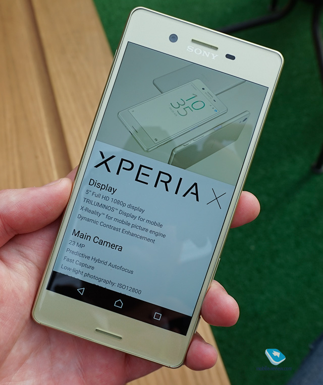 Sony Xperia X