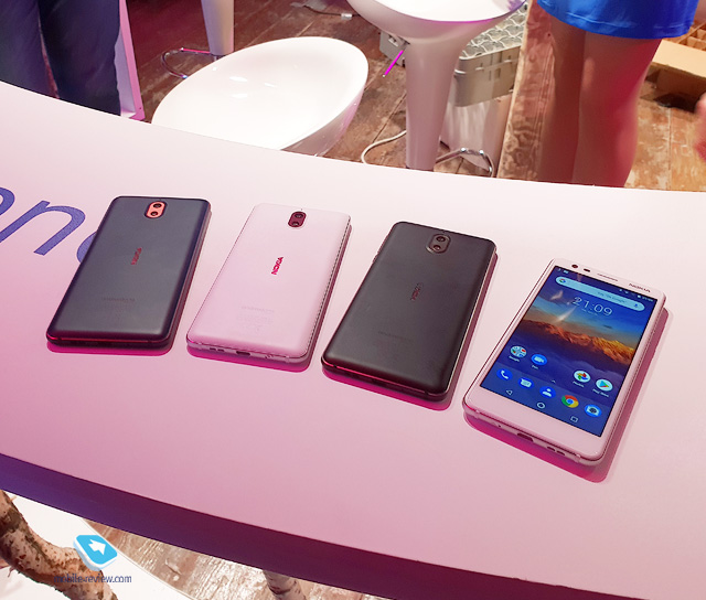 Nokia    2018  - Nokia 2.1, 3.1, 5.1