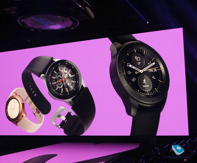 Первый взгляд на умные часы Samsung Galaxy Watch