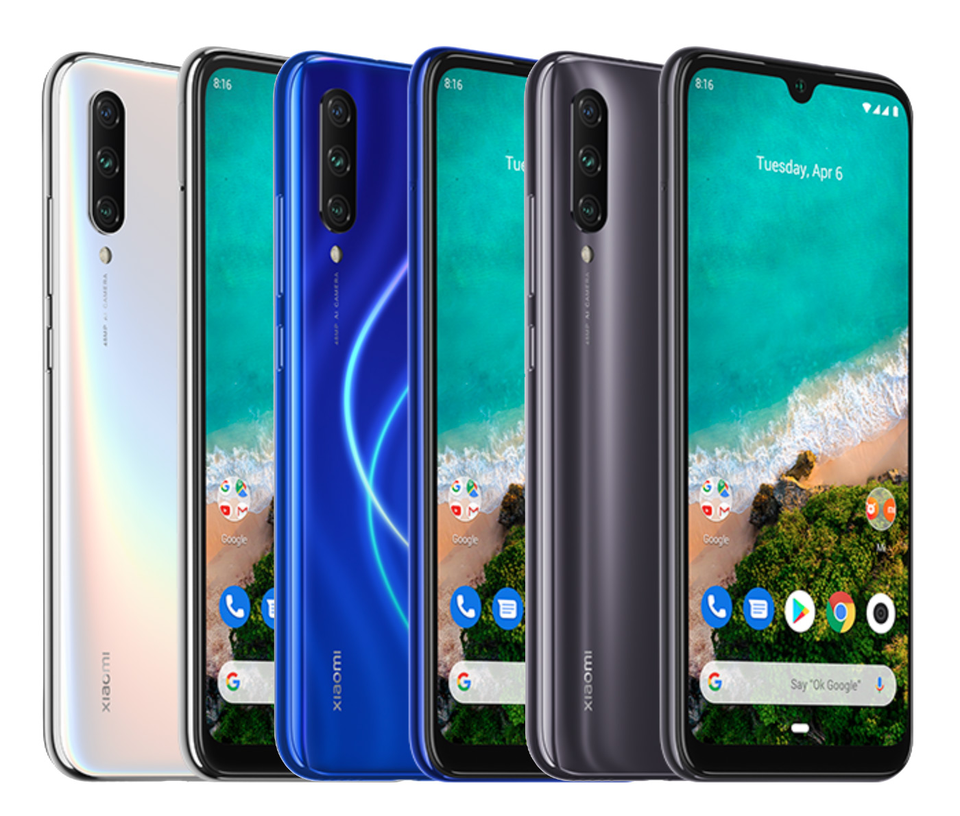 5    5    Xiaomi Mi A3