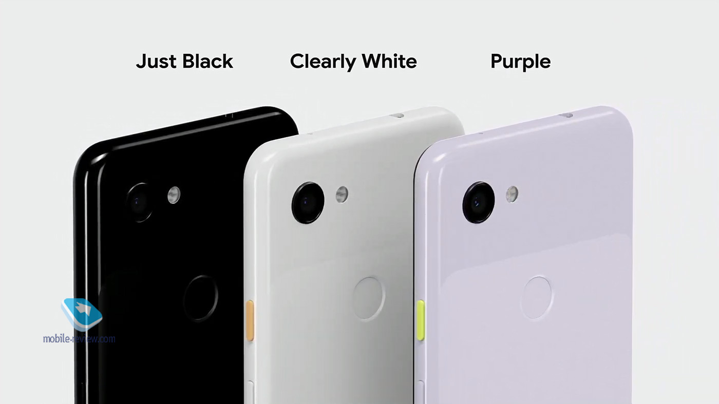 Google I/O:   Pixel 3a  3a XL   