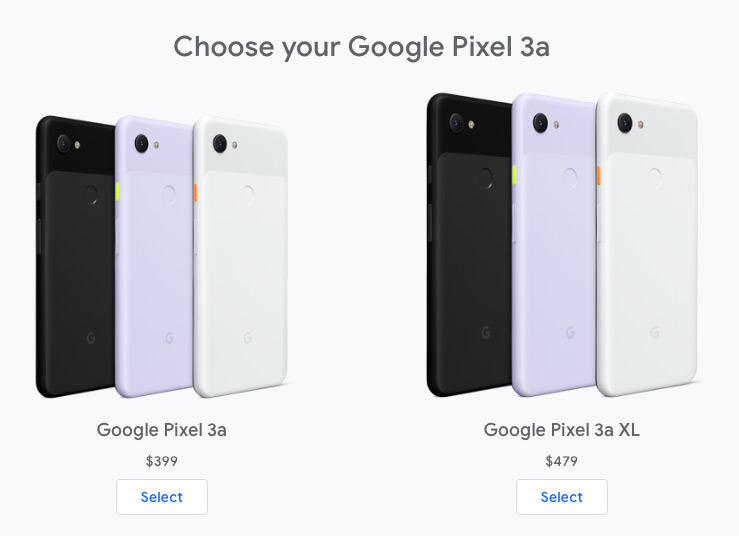   Google Pixel 3a:  Nexus ?