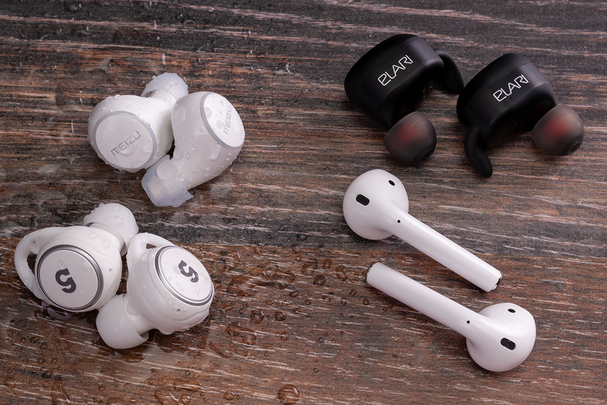    : Meizu Pop, Apple AirPods, Elari NanoPods  CaseGuru CGPods