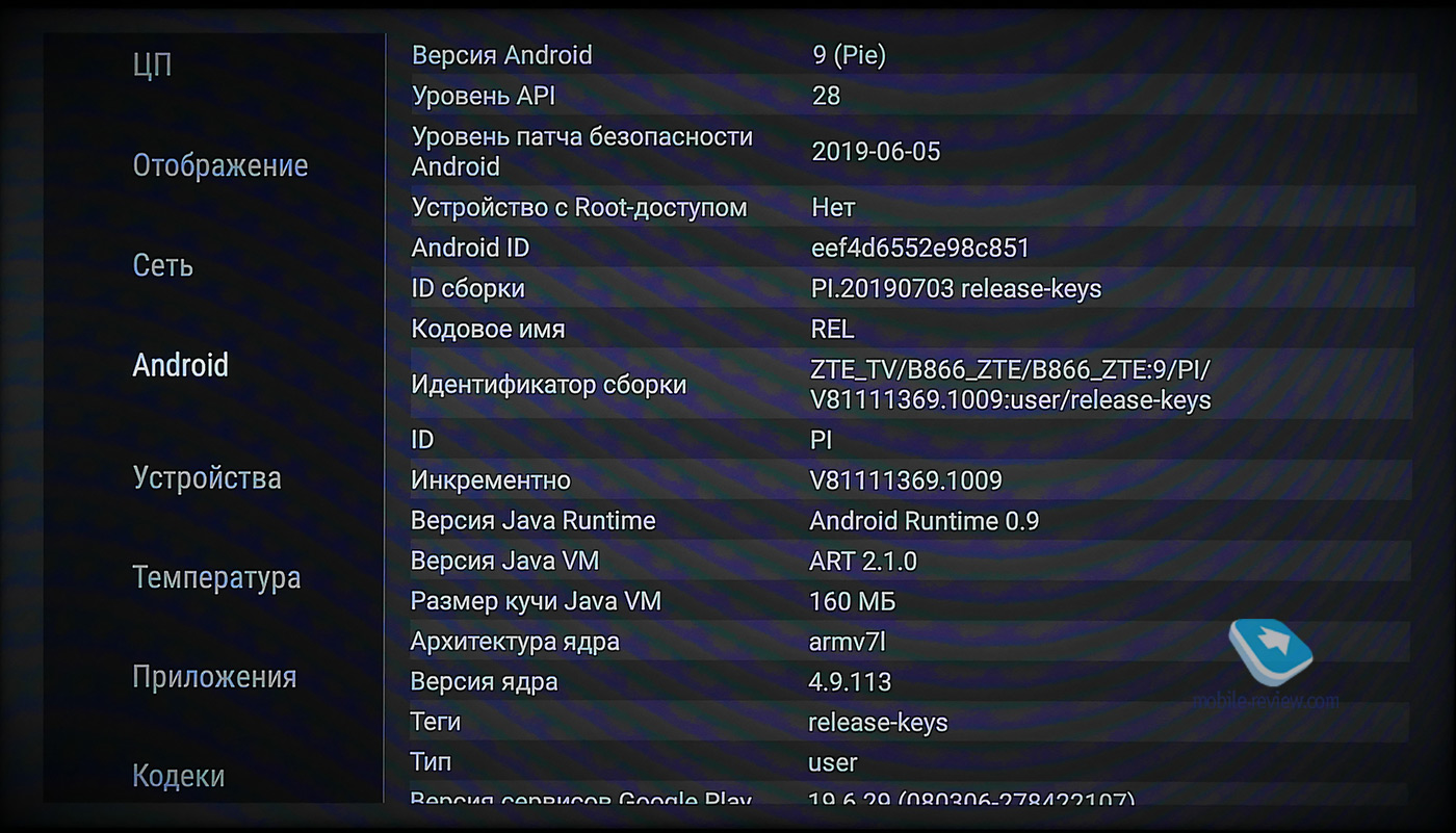 Обзор Android TV приставки ZTE B866