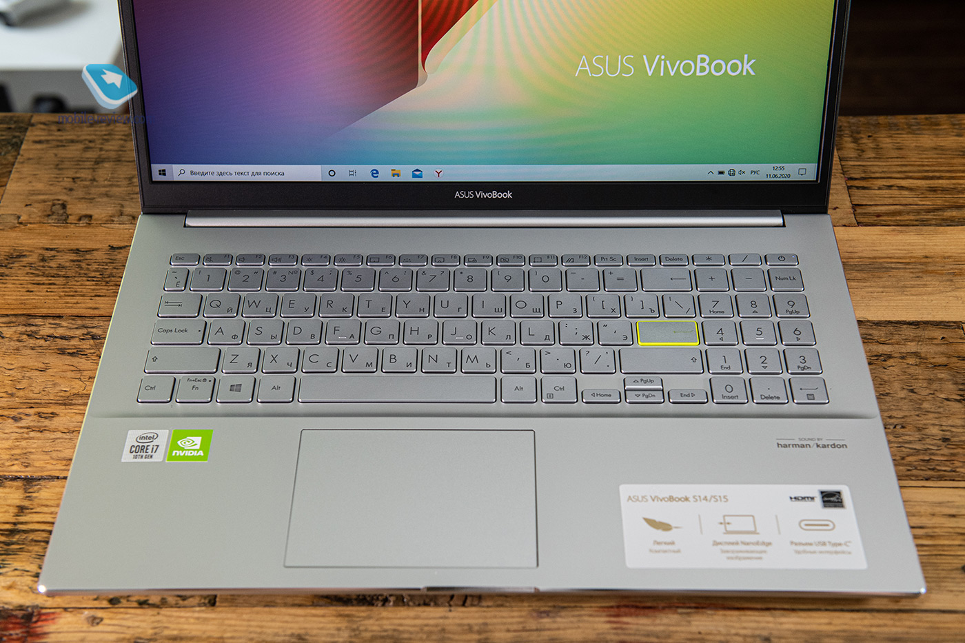 Обзор ноутбука ASUS VivoBook S15 (S533)