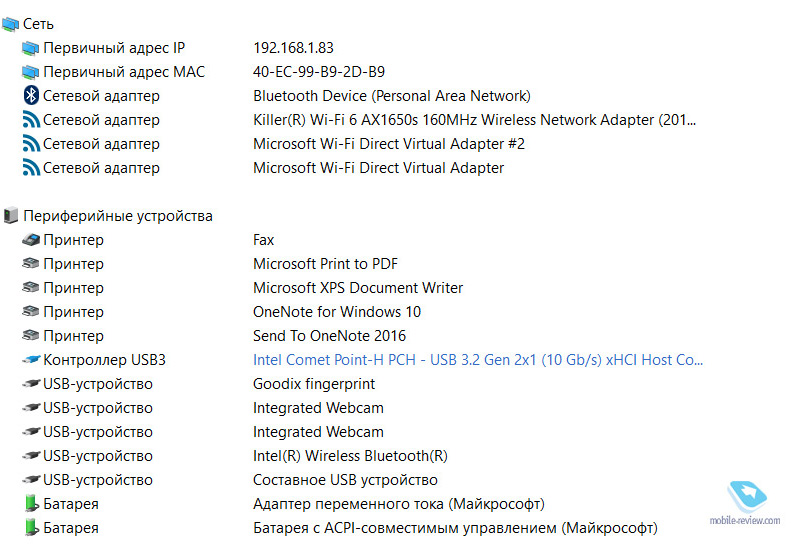  Dell XPS 15 9500:   2020 