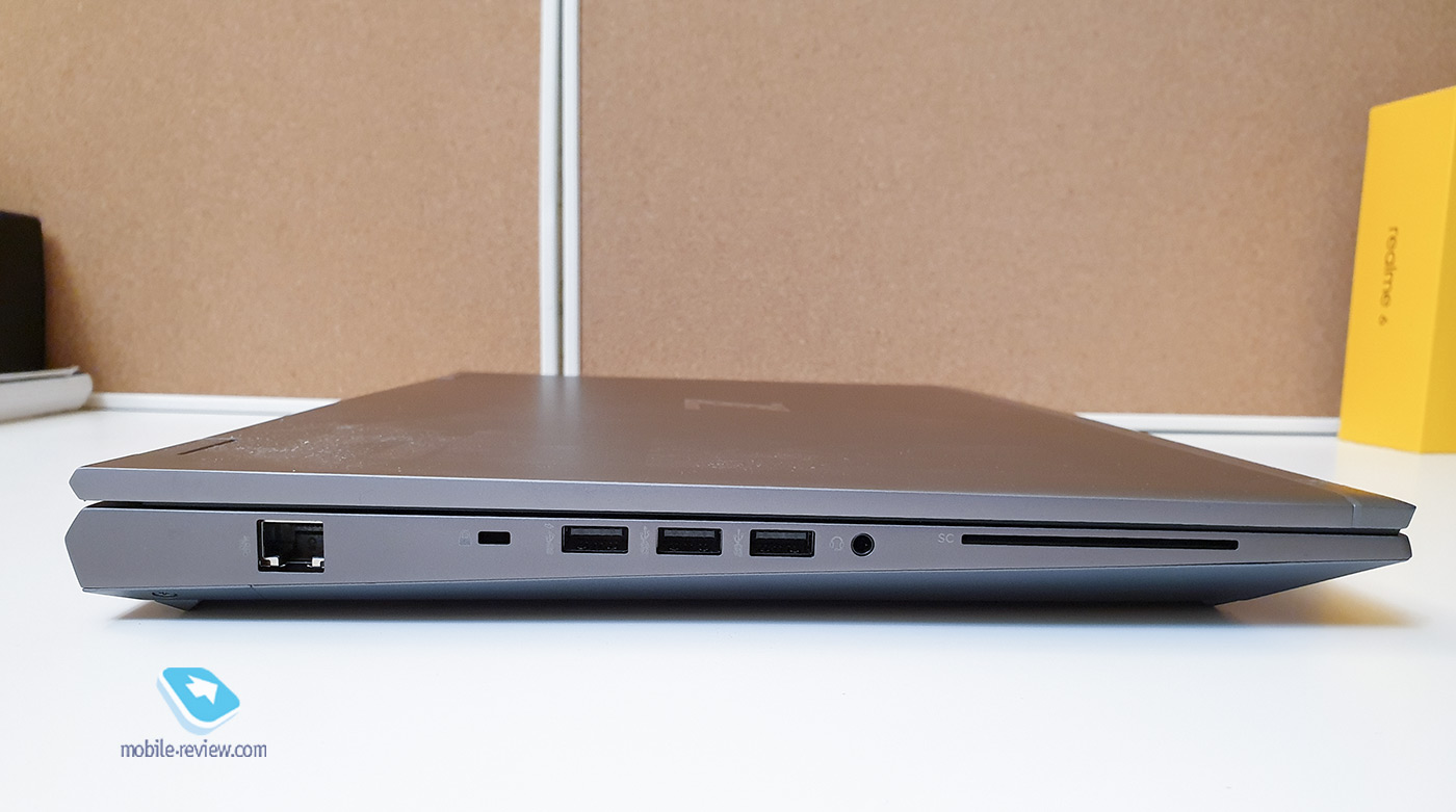 HP ZBook Fury 17 G7:    