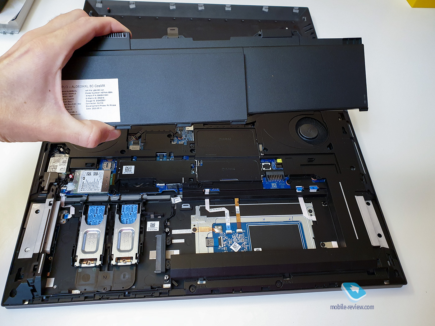 HP ZBook Fury 17 G7:    