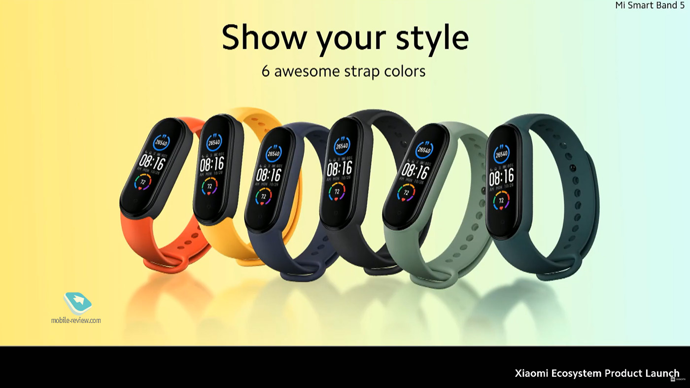   Xiaomi:  Mi SmartBand 5   !
