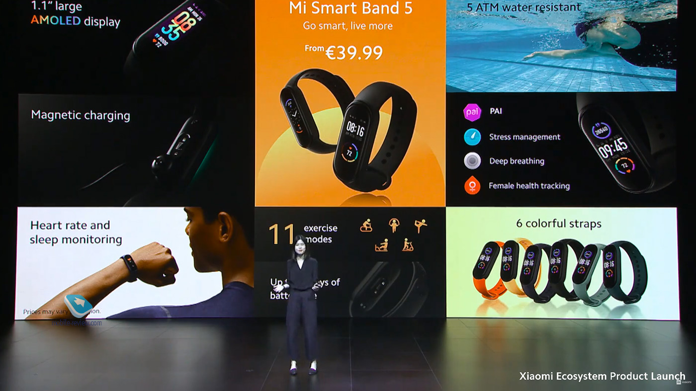   Xiaomi:  Mi SmartBand 5   !