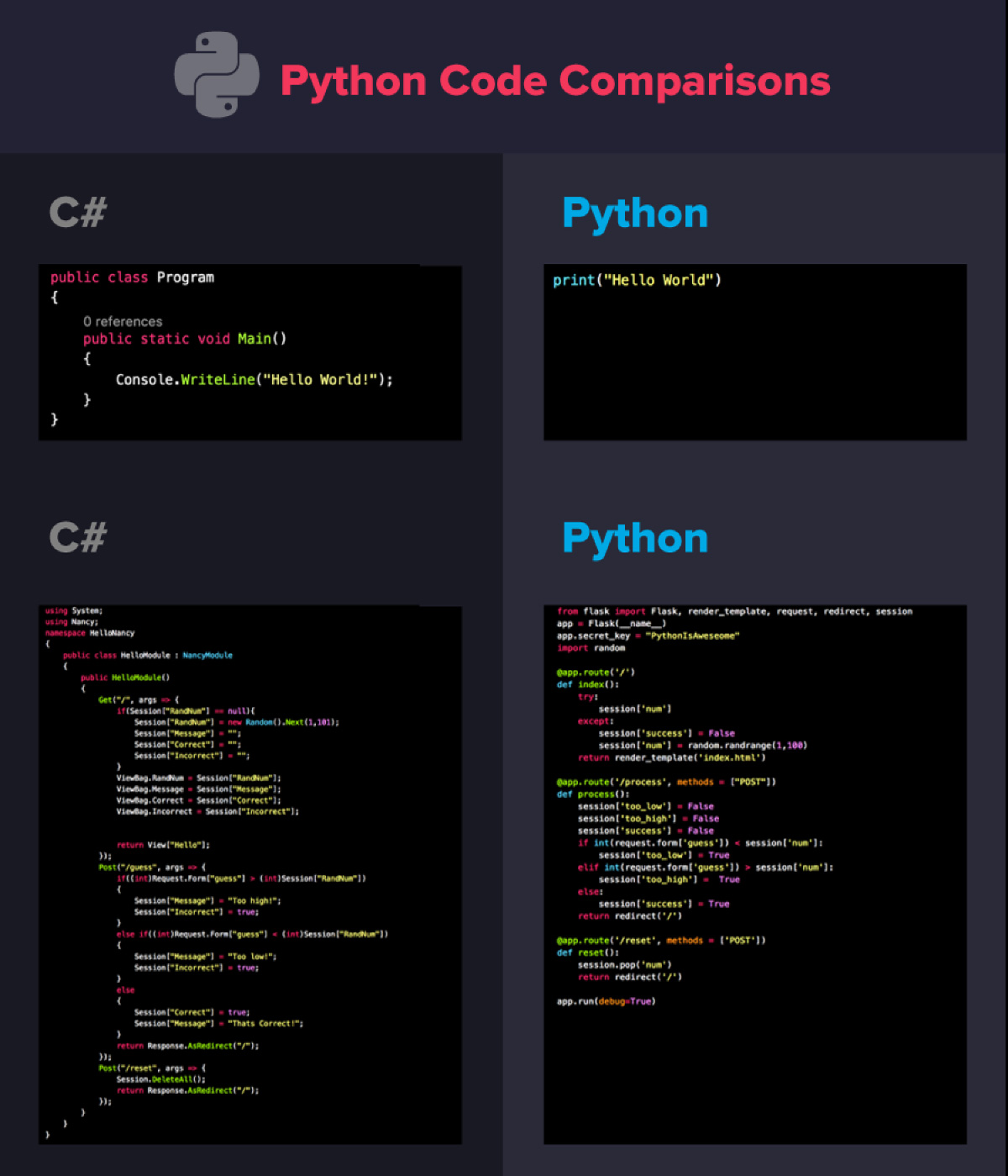   :  Python