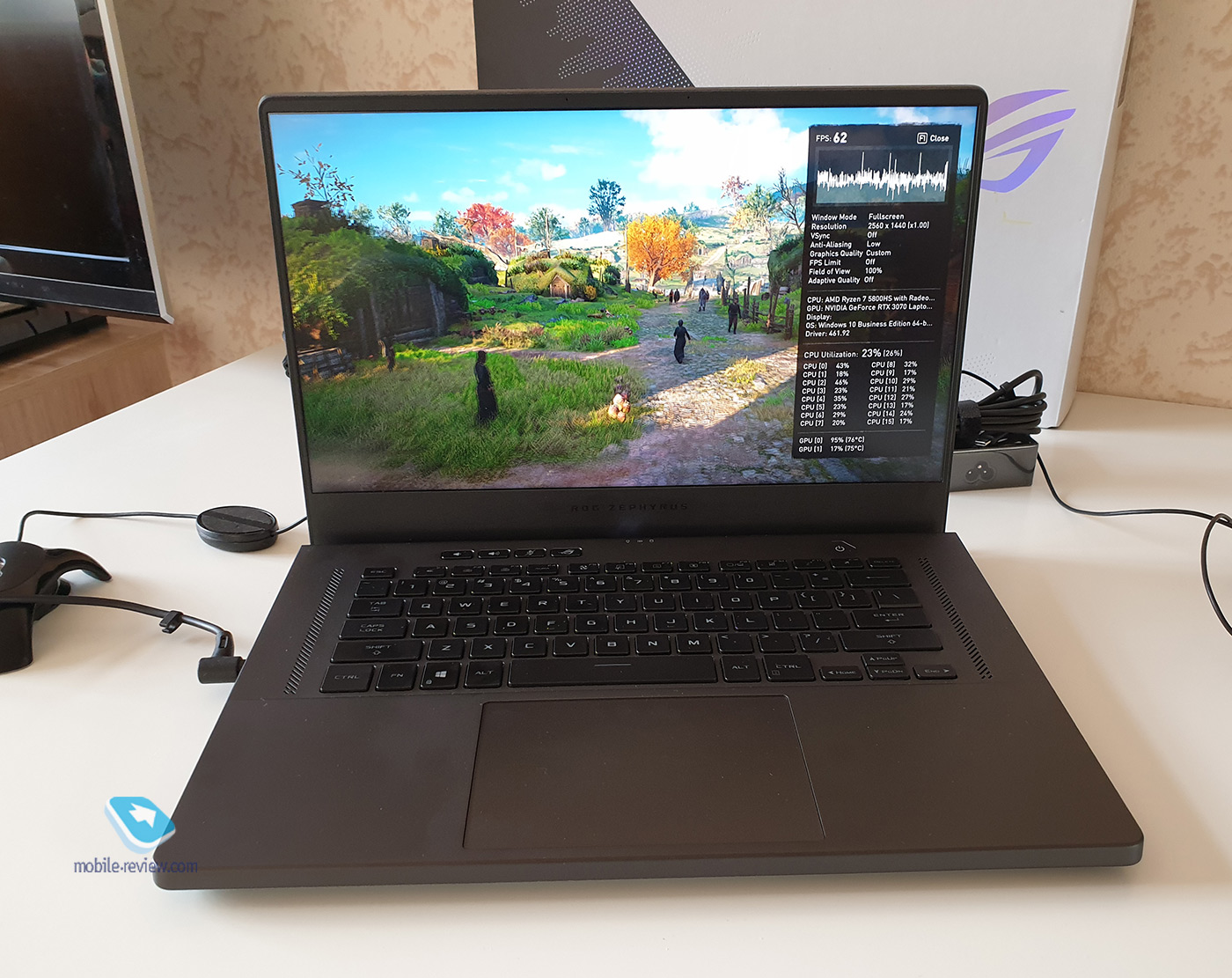 Asus Rog Zephyrus G15:  Nvidia + AMD  