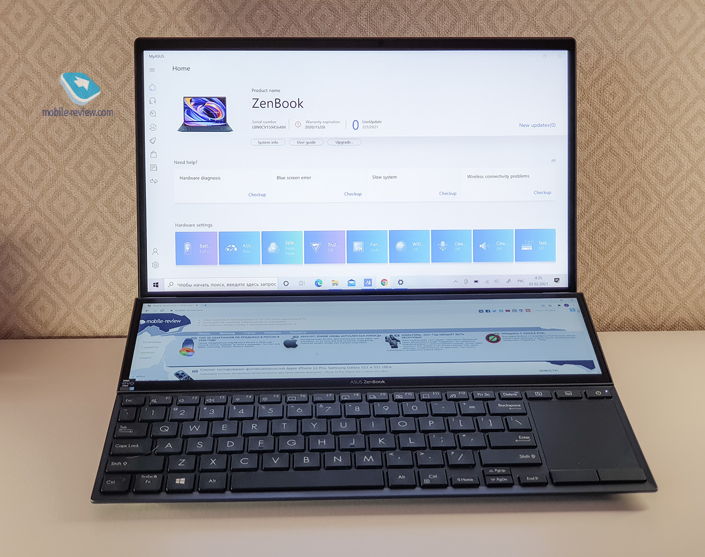   ASUS ZenBook Duo 14 (UX482E)