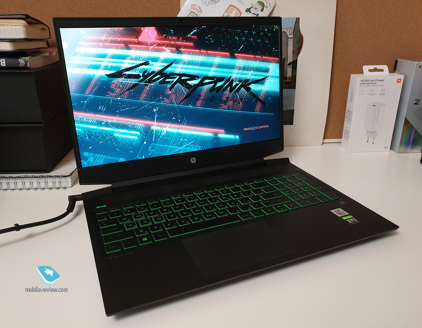   HP Pavilion Gaming 16: Cyberpunk 2077  60 fps