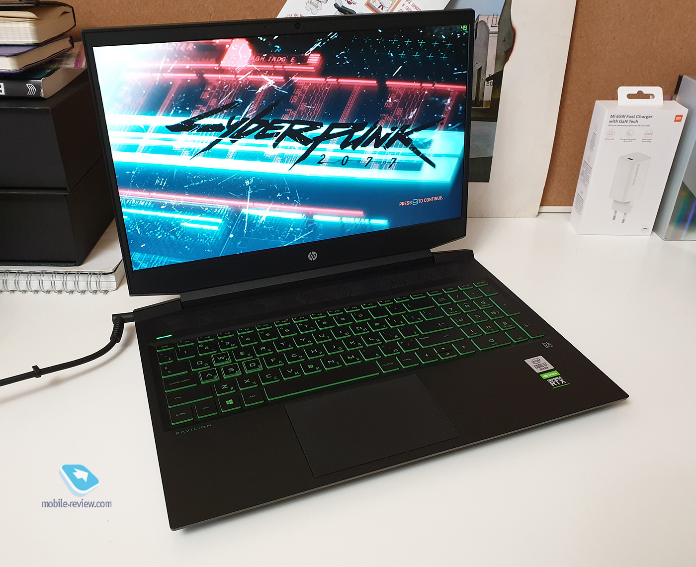   HP Pavilion Gaming 16: Cyberpunk 2077  60 fps