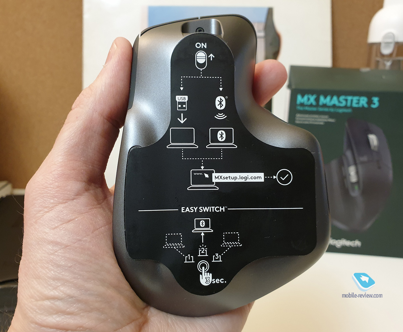 Logitech MX Master 3:      + 