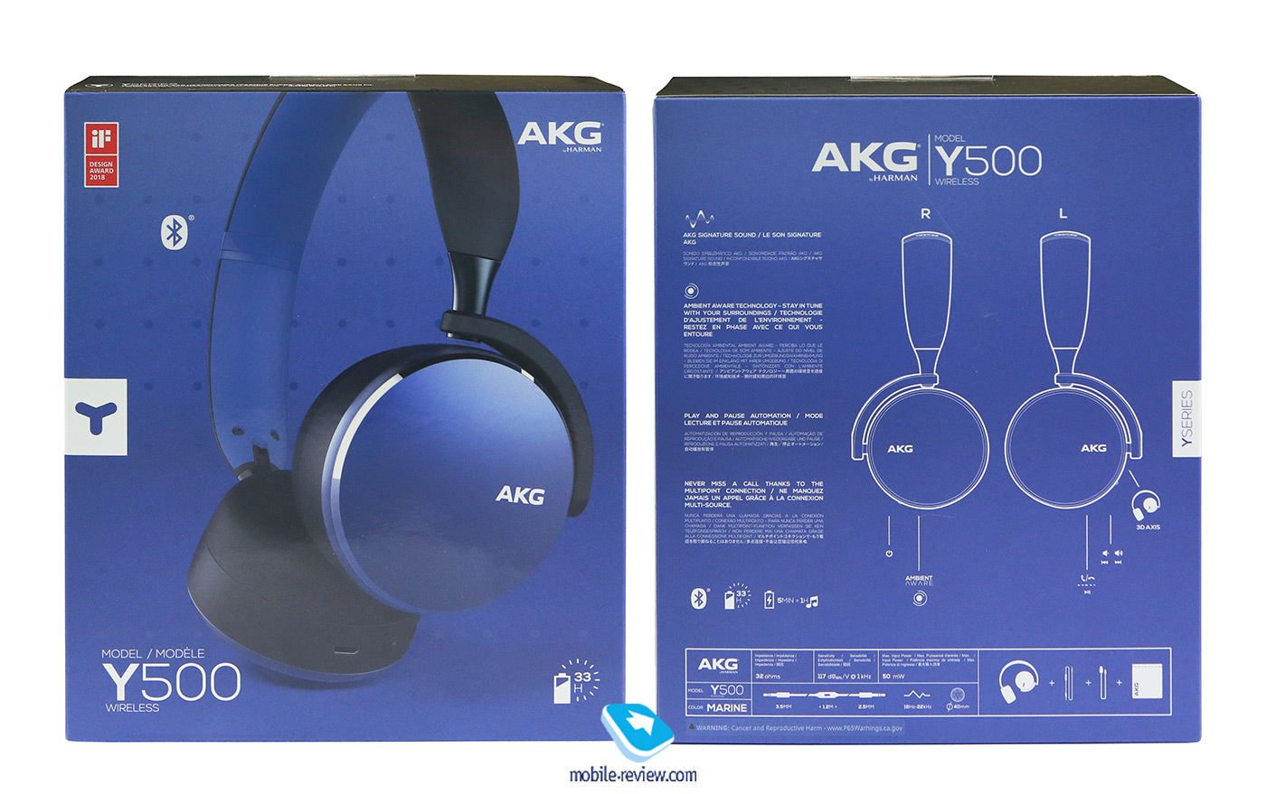    AKG Y500 Wireless