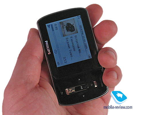 Mobile-review.com Обзор MP3-плеера Philips GoGear Ariaz