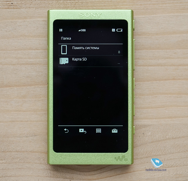 Sony Walkman NW-A35