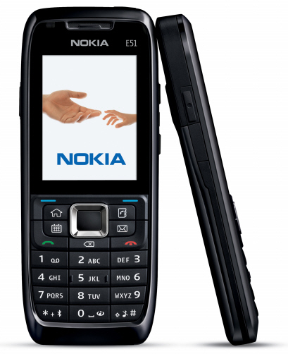 Nokia E51 camera-free