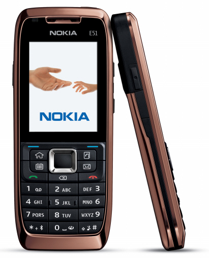 Nokia E51 camera-free