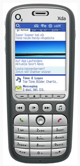 O2 XDA phone