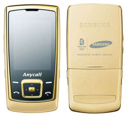 Samsung SGH-E848 Golden Olympic Edition