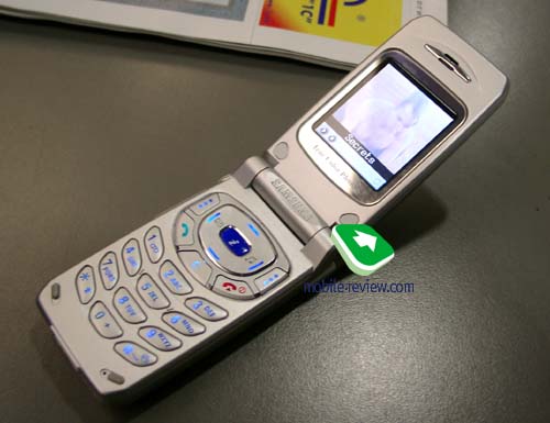 geur reparatie Dankzegging Mobile-review.com First impressions of Samsung SGH-V200