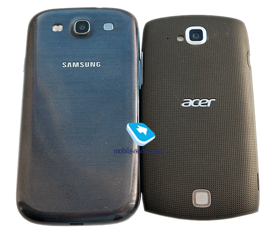 Acer CloudMobile S500  Samsung Galaxy S3