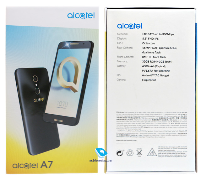 Alcatel A7