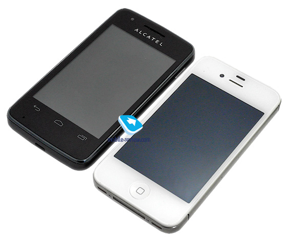 Alcatel s’POP и iPhone 4S