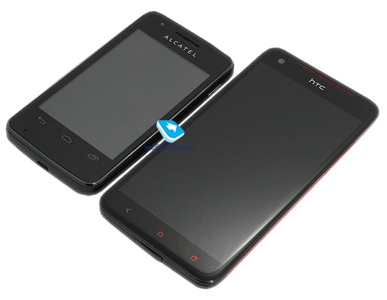 Alcatel sPOP  HTC Butterfly