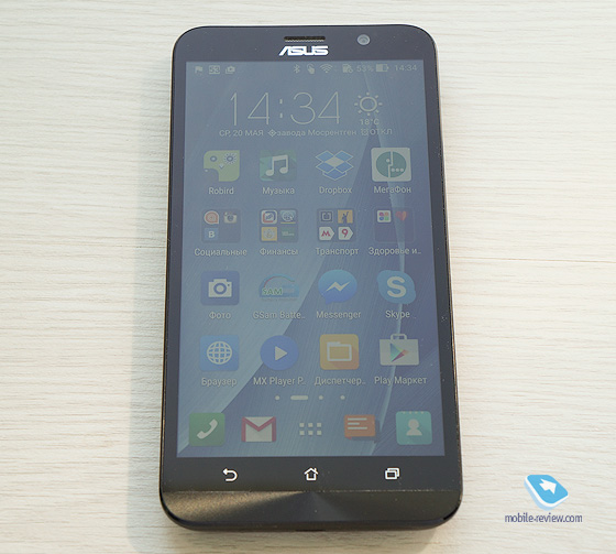 Обзор смартфона Asus ZenFone 2