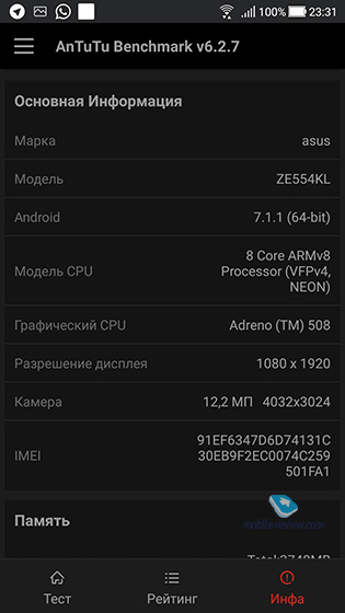 ASUS ZenFone 4 (ZE554KL)