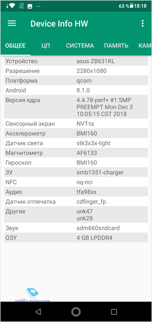 - ASUS Zenfone Max (M2) / Max Pro (M2)