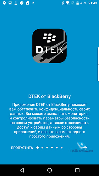 Blackberry DTEK60