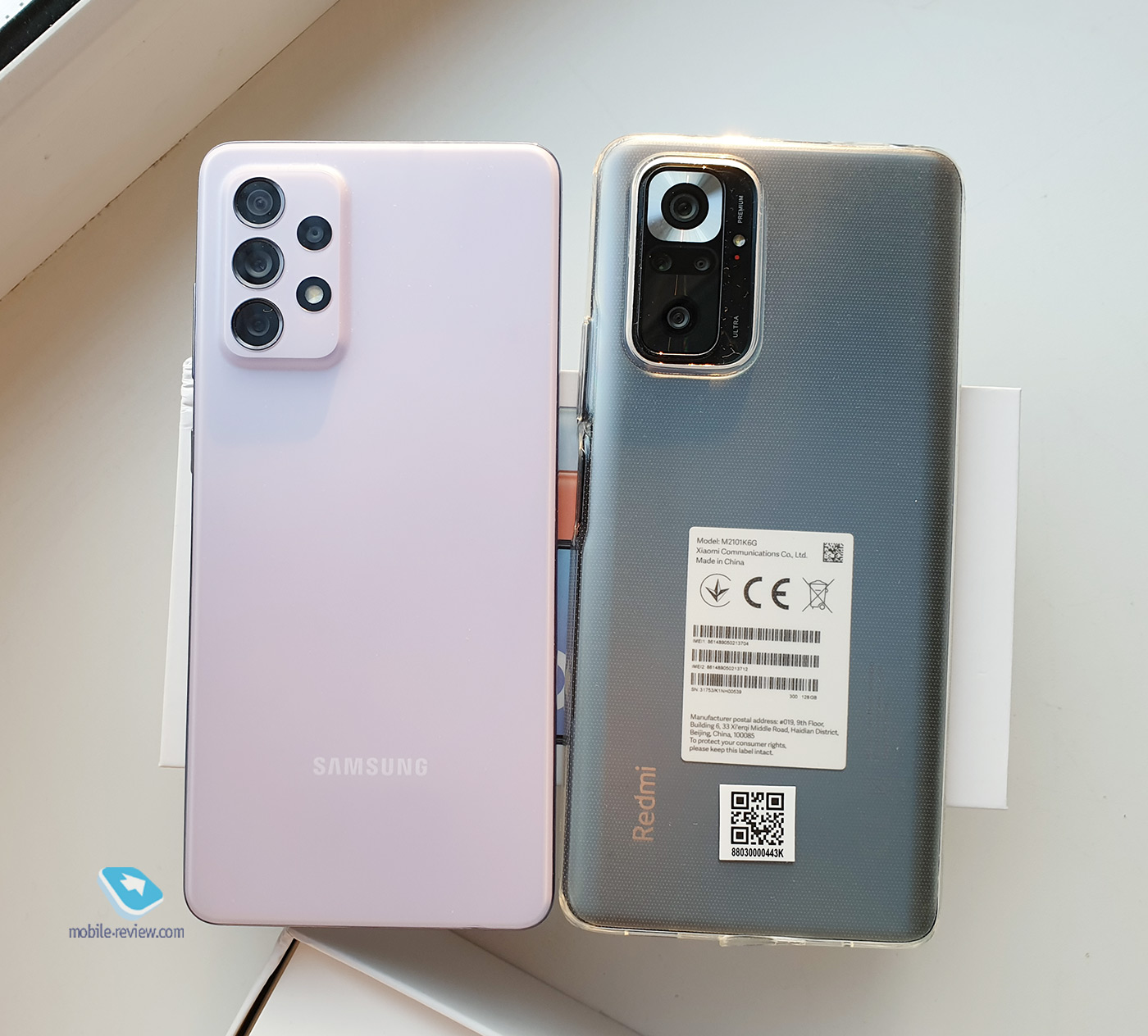  Xiaomi Redmi Note 10 Pro  Samsung Galaxy A72