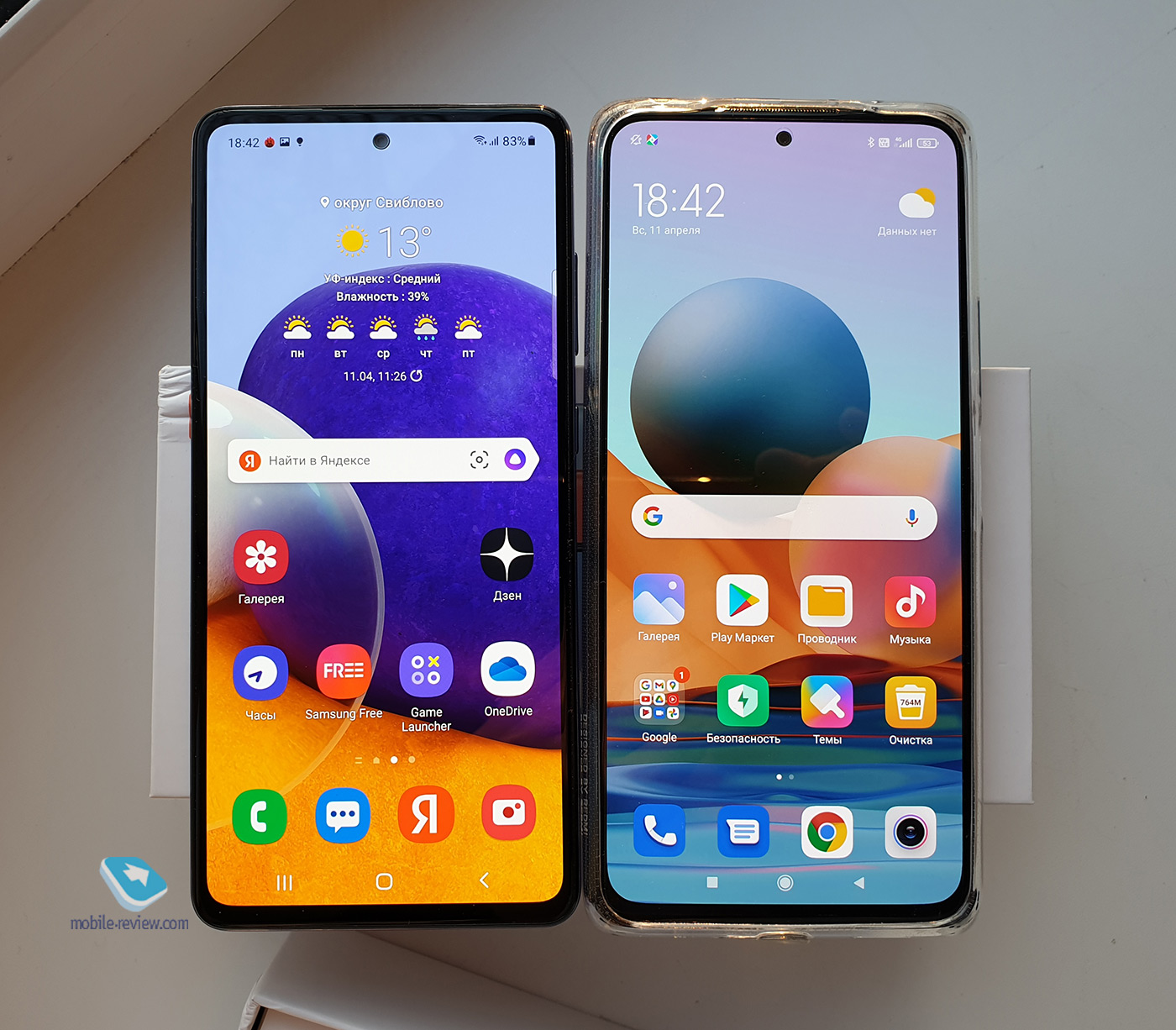  Xiaomi Redmi Note 10 Pro  Samsung Galaxy A72