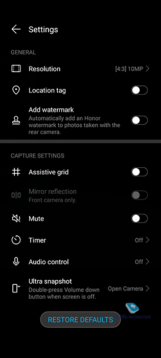    Honor View V30  Honor Vera (OXF-AN10)