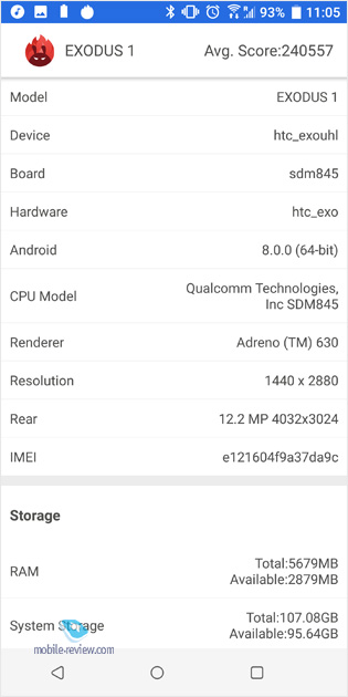 HTC Exodus 1