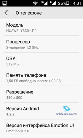 Huawei Ascend Y330